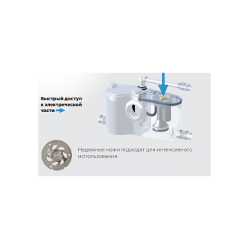 Канализационная установка для общественных мест SFA SANIBEST Pro