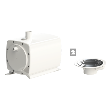 Канализационная установка SFA SANIFLOOR 2 (для винилового покрытия)