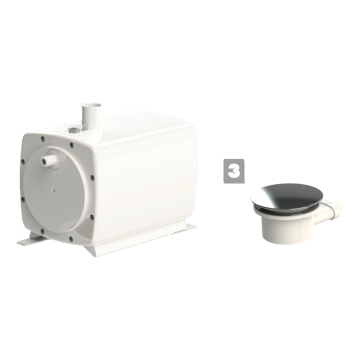 Канализационная установка SFA SANIFLOOR+ 3 (для плоского поддона)