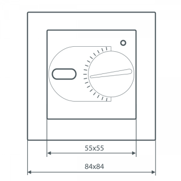 Терморегулятор THERMOREG TI-200 DESIGN