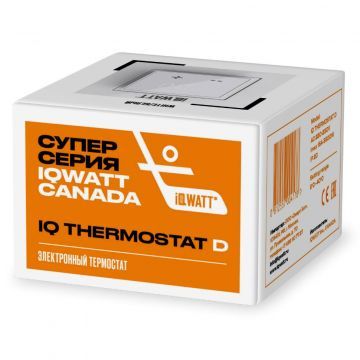 Терморегулятор IQ THERMOSTAT D black/white