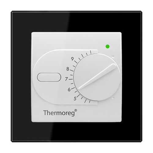 Терморегулятор Thermoreg TI-200 Design рамка Black