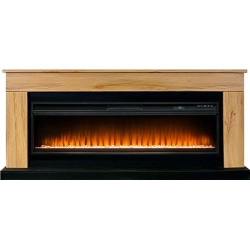 Каминокомплект Bergen 60 (Разборный) - Дуб галифакс с очагом Vision 60 LED