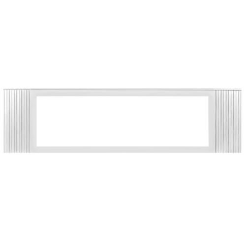 Каминокомплект Портал-тумба Madison (Разборный) - Бьянко белый с очагом Vision 60 LED