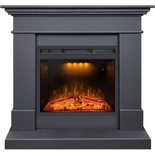 Каминокомплект California SFT (Разборный) (Высота 950мм) - Серый графит с очагом Emerald 23