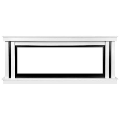 Каминокомплект Cosmo 60 (Разборный) - Белый с черным с очагом Vision 60 LED