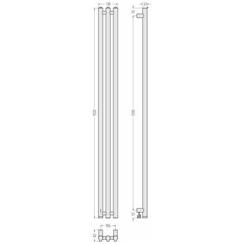 Терция 4.0 1500х106 левый