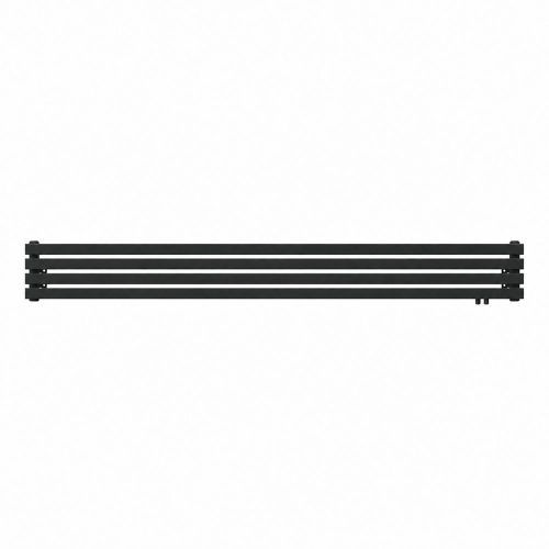 Радиатор КЗТО QUADRUM 40 Н -2000-4 R RAL1T103S9005 (черный матовый муар)