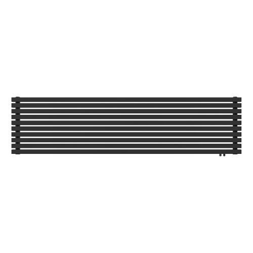Радиатор КЗТО QUADRUM 40 Н -2000-10 R RAL1T103S9005 (черный матовый муар)