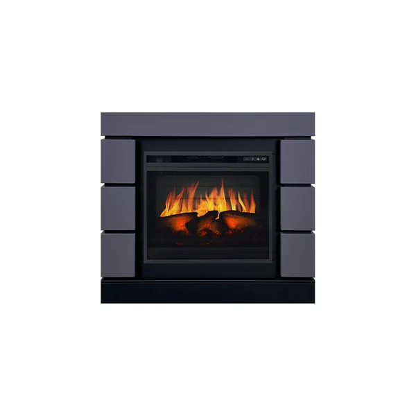 Каминокомплект Modern SFT (Разборный) - Серый графит с очагом Vision 23 EF LED 3D FX Каминокомплект Modern SFT (Разборный) - Серый графит с очагом Vision 23 EF LED 3D FX