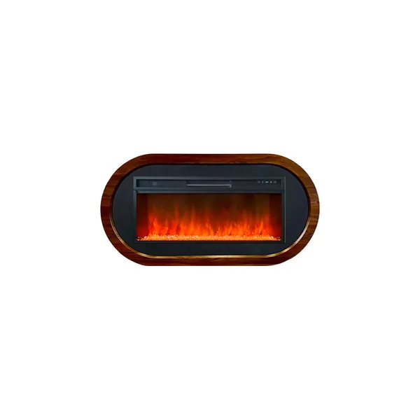 Каминокомплект Ellipse 42 - Орех ноче с очагом Vision 42 LED
