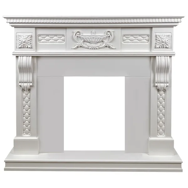 Портал Dimplex Corsica - Матовый белый (Ширина 1100)