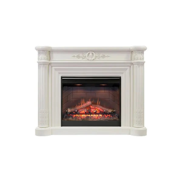 Каминокомплект Manor - Белый дуб с очагом Symphony 26'' DF2608-INT