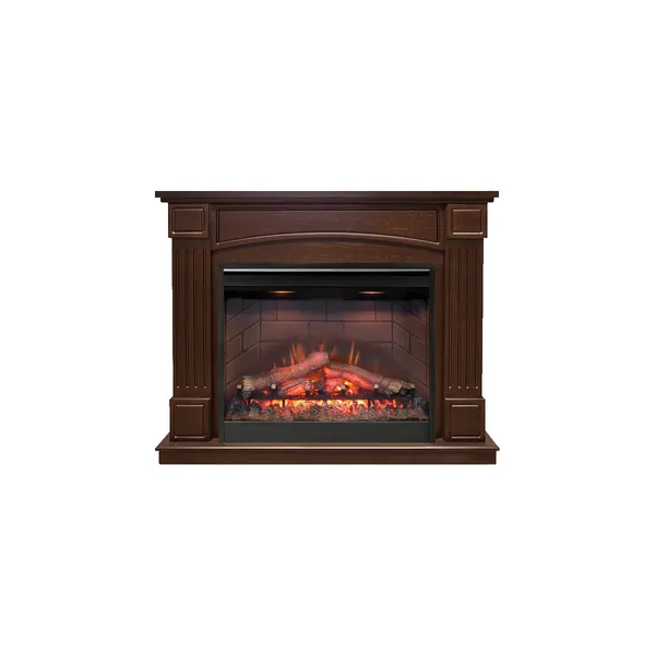 Каминокомплект Boston - Темный дуб с очагом Symphony 26'' DF2608-INT