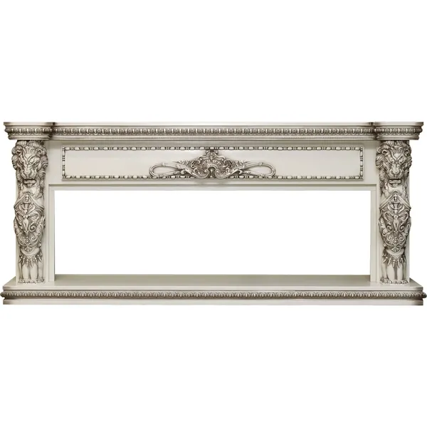 Портал Royal Flame Windsor 60 - Слоновая кость с темной патиной