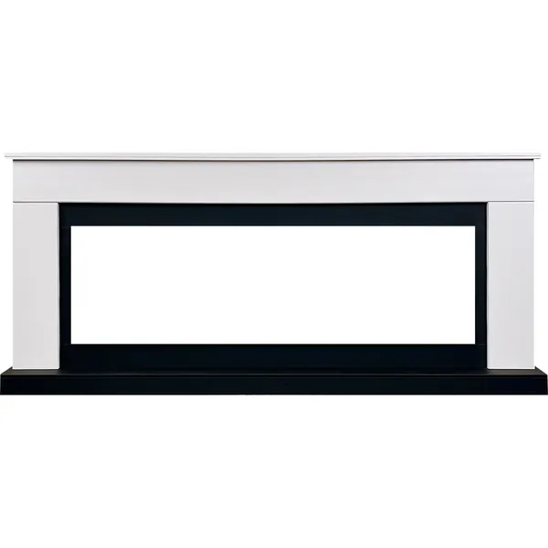 Портал Royal Flame Bergen 60 (Разборный) - Белый с черным