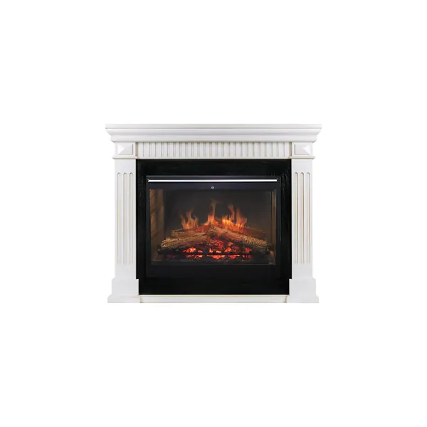 Каминокомплект America - Белый дуб с патиной с очагом Symphony 30'' DF3020-INT