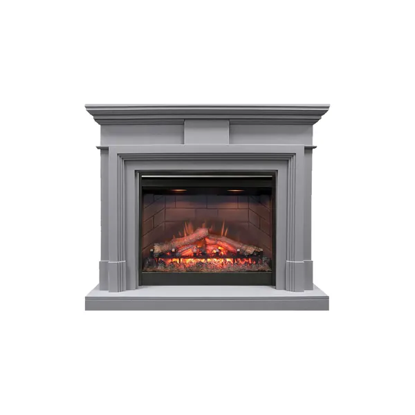 Каминокомплект Coventry Gray - Серый с очагом Symphony 26'' DF2608-INT