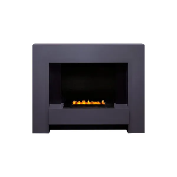 Каминокомплект Tokyo - Graphite Grey с очагом Cassette 400 LNH-INT PS (без дров)