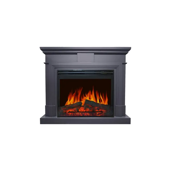 Каминокомплект Coventry Graphite Grey - Серый графит с очагом Jupiter FX New