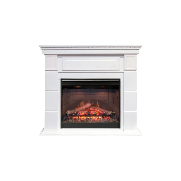 Каминокомплект Portland - Белый с очагом Symphony 26'' DF2608-INT