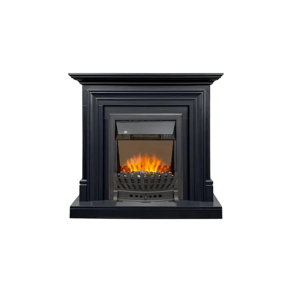 Каминокомплект Bradford - Серый графит с очагом Aspen Black