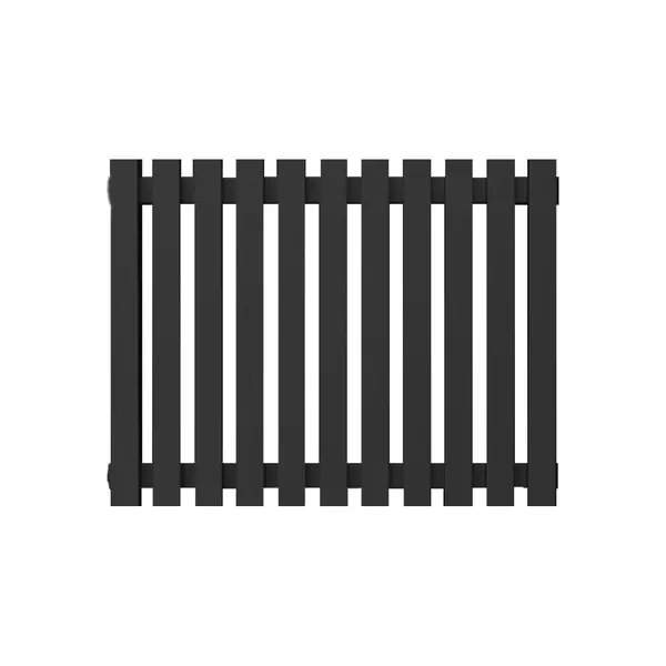 Радиатор КЗТО QUADRUM 40 V 750-11 Структурный черный шелк