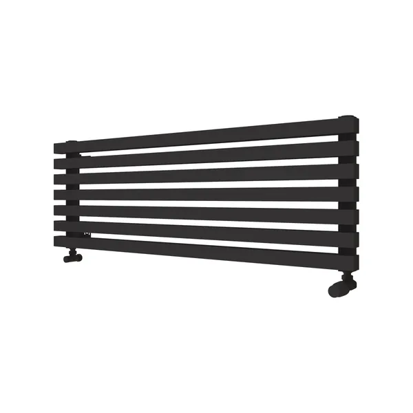Радиатор КЗТО QUADRUM 50 H 1500-10 Чёрный матовый муар Радиатор КЗТО QUADRUM 50 H 1500-10 Чёрный матовый муар