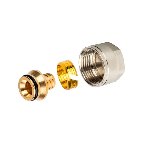 Фитинги компрессионные STOUT для труб PEX 16х2,2х3/4