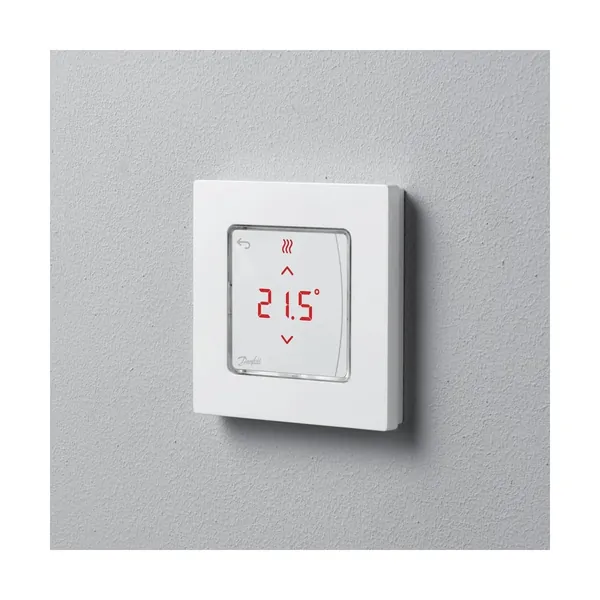 Danfoss Icon 088U1050 сенсорный комнатный термостат, 24В, встраиваемый Danfoss Icon 088U1050 сенсорный комнатный термостат, 24В, встраиваемый
