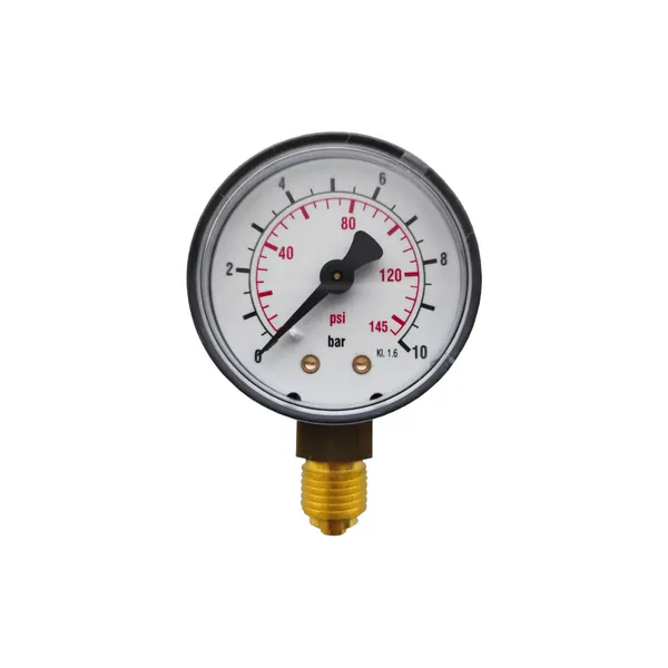 84655 Manometer BWT 1/4 0-10 bar radial Манометр радиальный