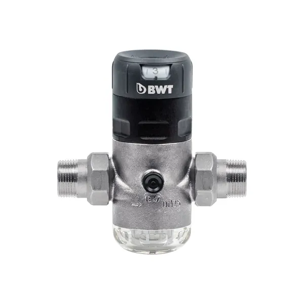 Редуктор давления BWT D1 Inox ¾” нержавеющая сталь, холодная вода Редуктор давления BWT D1 Inox ¾” нержавеющая сталь, холодная вода