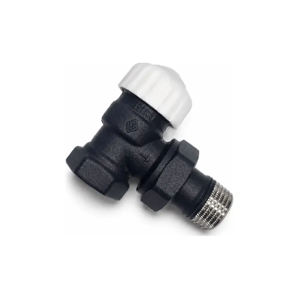 Клапан терморегулирующий угловой Calypso exact ½, арт. 3451-02.000 RAL 1M184SB144