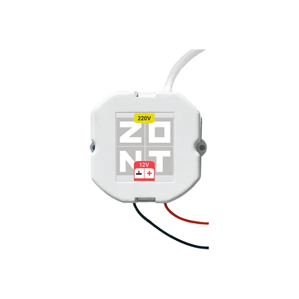 Блок питания в подрозетник 12V/220 ZONT