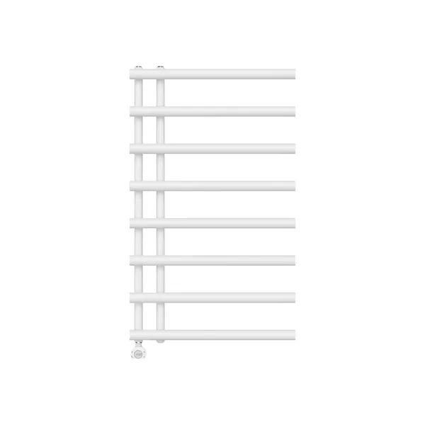 Полотенцесушитель электрический Primoclima RIDGE 1000*600, 8 трубок 400W, Белый