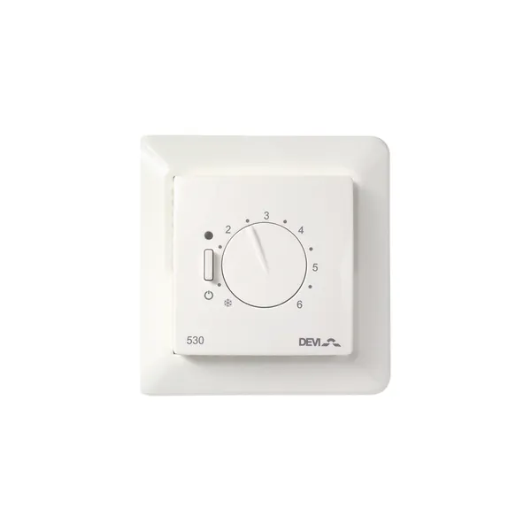 Терморегулятор DEVIreg™ D-530 (ELKO) с датчиком пола, 15А