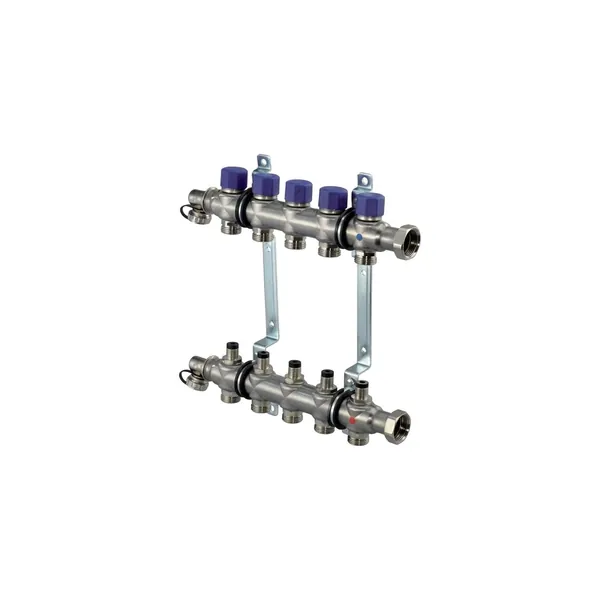 1013065 UPONOR VARIO S КОЛЛЕКТОР С КЛАПАНАМИ ST LS 5X '1И