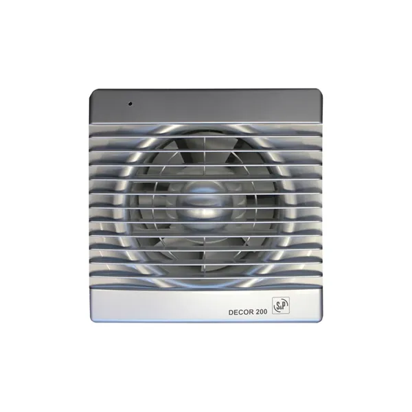 Накладной вентилятор Soler Palau DECOR-200C SILVER