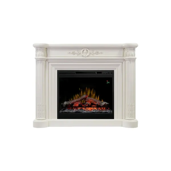 Каминокомплект Manor - Белый дуб с очагом Symphony 26'' DF2624L-INT