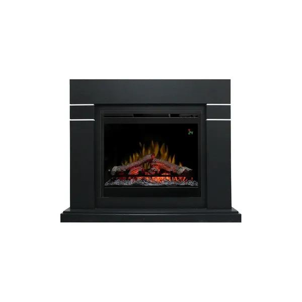 Каминокомплект Lindos - Черный (Высота 985мм) с очагом Symphony 26'' DF2624L-INT