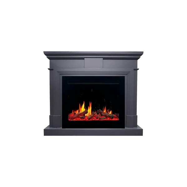 Каминокомплект Coventry Graphite Grey - Серый графит с очагом 5D V-ART 25