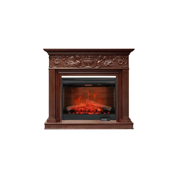 Каминокомплект Palace - Темный дуб с очагом Symphony 30'' DF3020-EU
