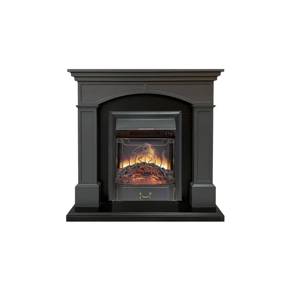 Каминокомплект Langford - Серый графит с очагом Majestic FX Black