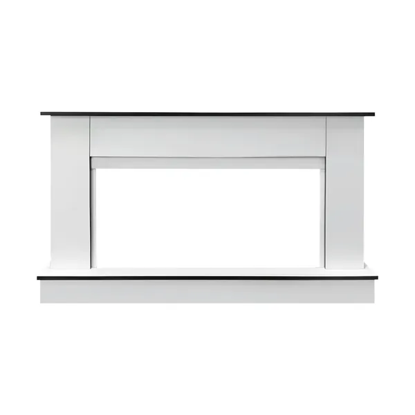 Каминокомплект Scandic V42 (Разборный) - Белый с очагом Vision 42 LED