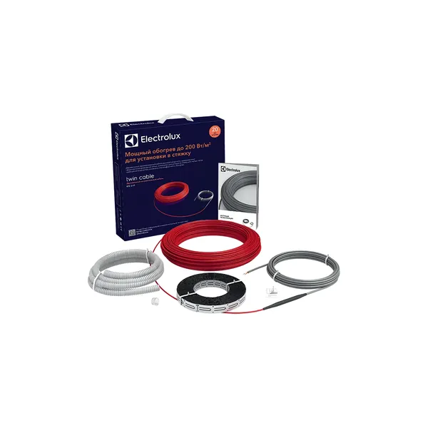 КАБЕЛЬ НАГРЕВАТЕЛЬНЫЙ ELECTROLUX ETC 2-17-100 Twin Cable КАБЕЛЬ НАГРЕВАТЕЛЬНЫЙ ELECTROLUX ETC 2-17-100 Twin Cable