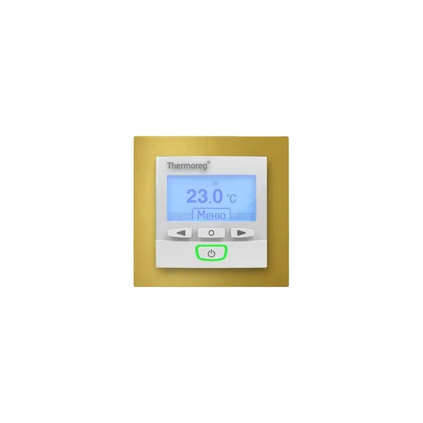Терморегулятор Thermoreg TI-950 Design рамка Gold Терморегулятор Thermoreg TI-950 Design рамка Gold