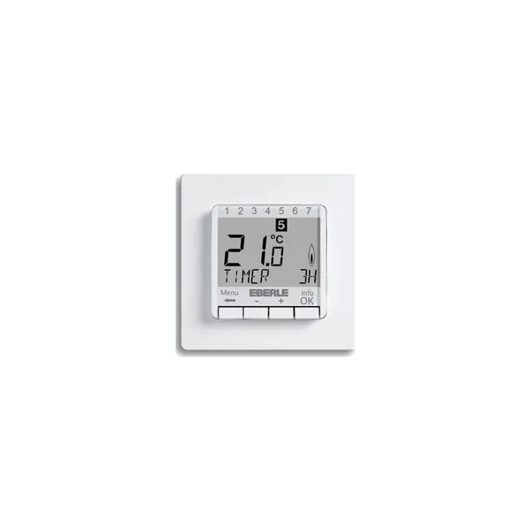 Терморегулятор EBERLE FIT 3F white Терморегулятор EBERLE FIT 3F white