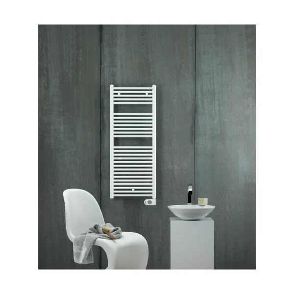 Полотенцесушитель Zehnder Aura PBEZ-120-50/MQ белый (RAL 9016)