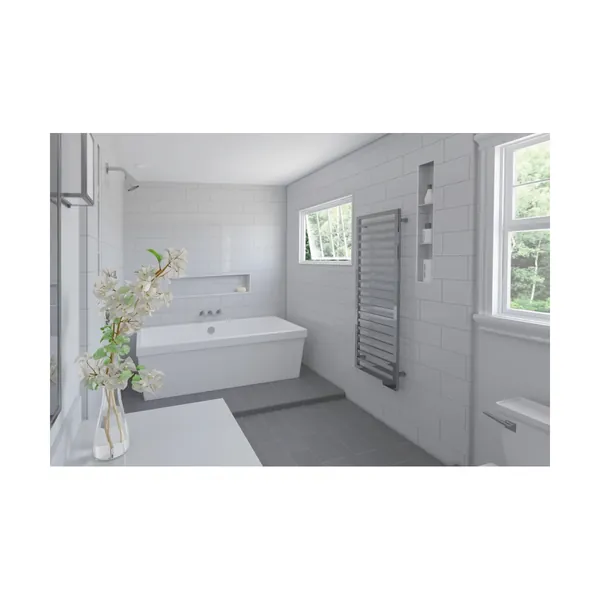 Полотенцесушитель Zehnder Quaro QAMC-180-045/GD хромированное покрытие