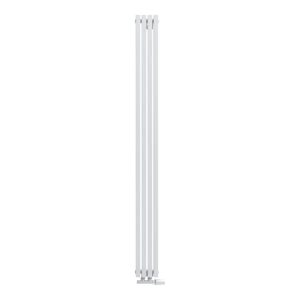 Радиатор КЗТО QUADRUM 30 V 1- 1750-4 RT RAL1T104S9016 (белый муар)